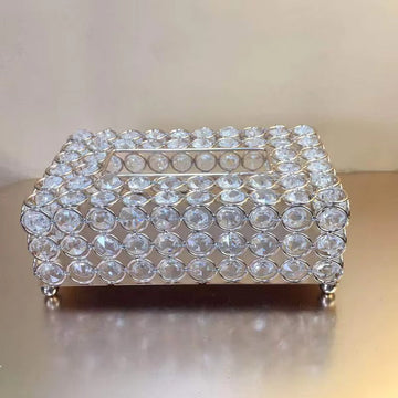 Fashion Tissue Box Crystal Rhinestones Article No 1446         S545
